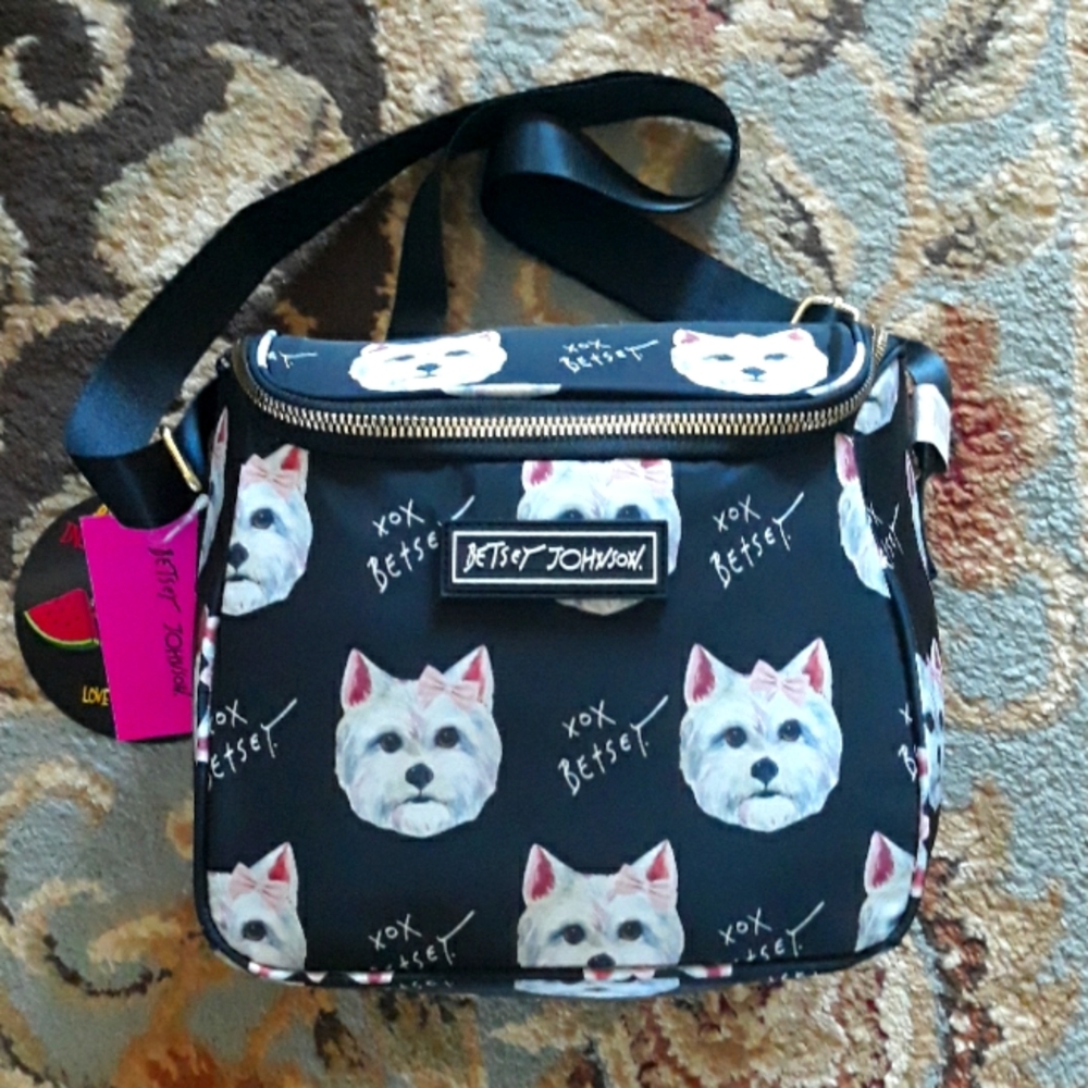 7x*Host Pick* Betsey Johnson cube lunch bag